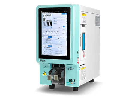 DTM SP200 Dual-Hopper Slide Printer front right